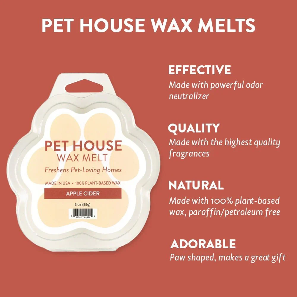 Pet House Wax Melts – 100% Natural Plant-Based, Odor-Eliminating, Paw-Shaped, Pet-Friendly - Image 2