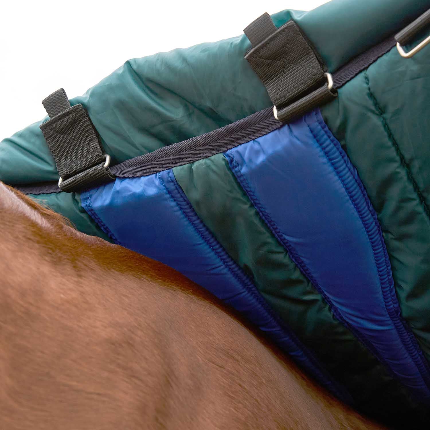 WeatherBeeta ComFiTec Plus Dynamic Detach-A-Neck Heavy Weight Turnout Blanket for Horses - 1200D, 360g Polyfill, Waterproof & Breathable - Image 3