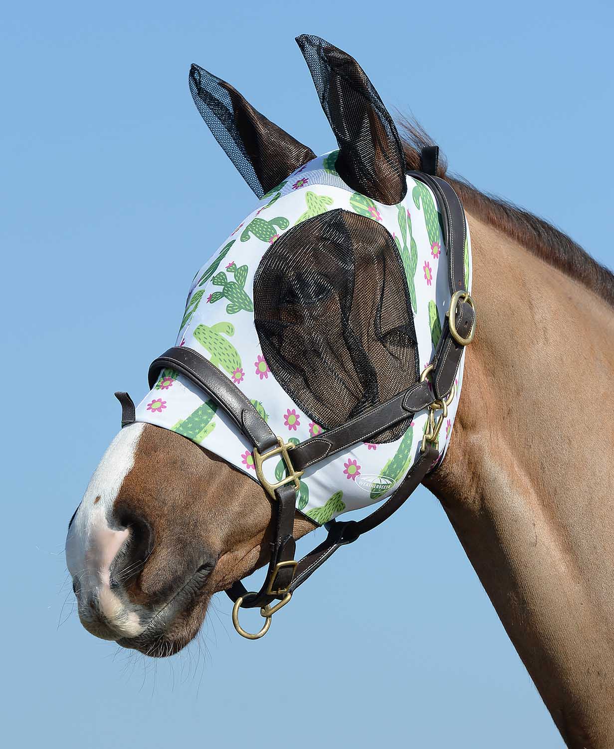 Weatherbeeta Stretch Bug Eye Saver Horse Fly Mask with Ears