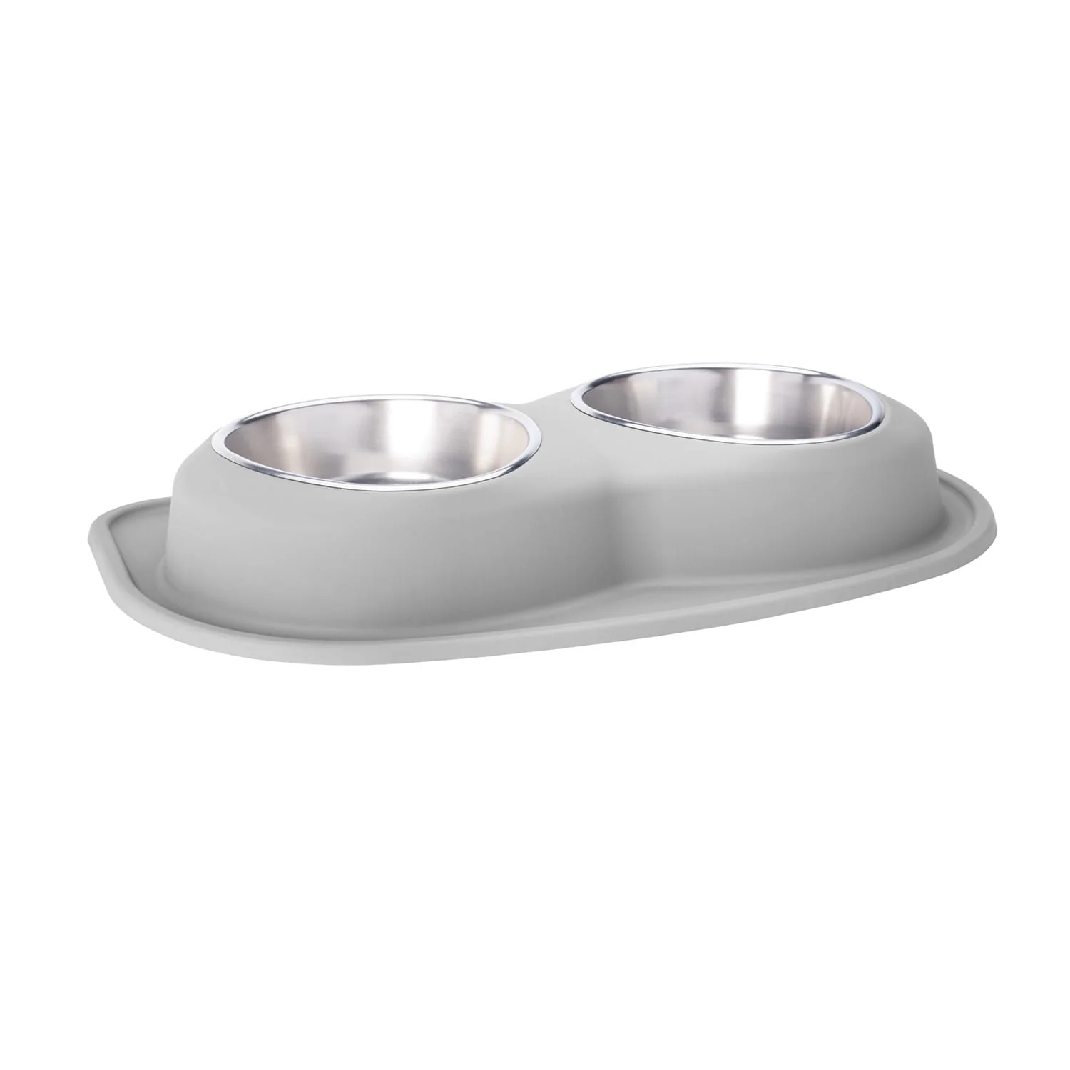 WeatherTech Double Low Pet Feeding System, Stainless Steel - Image 13