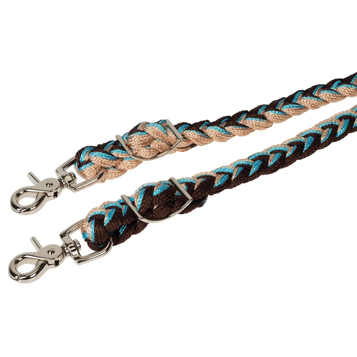 Weaver Polyester Braided Barrel Rein for Horses - Image 6