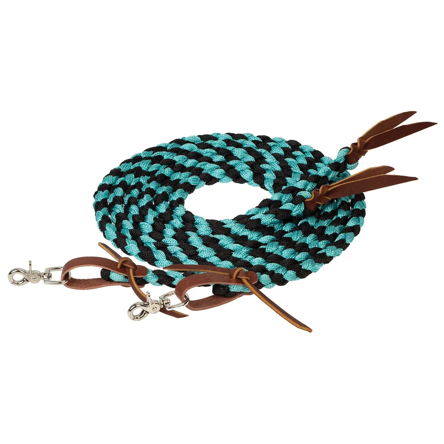 Weaver Polyester Braided Split Reins for Horses - Image 4