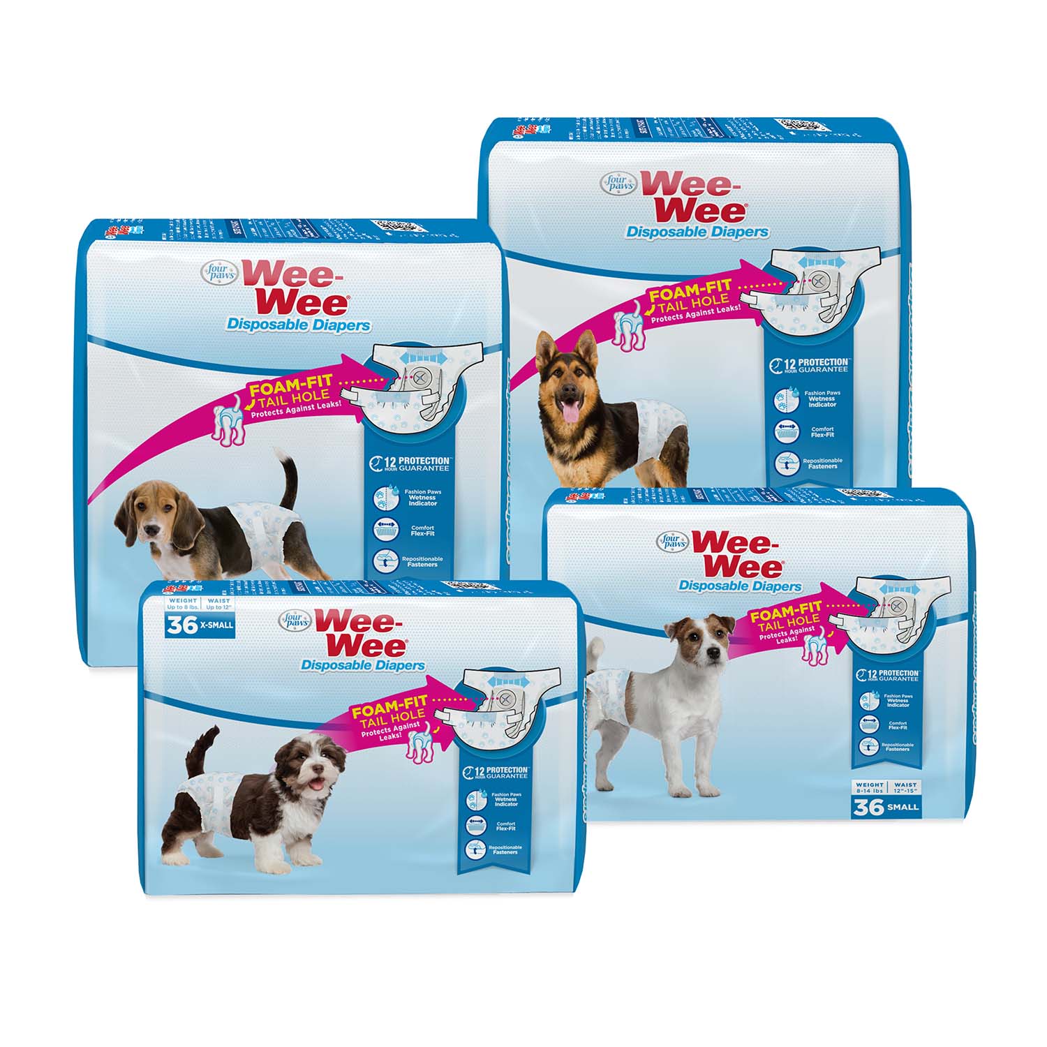 Wee-Wee Disposable Dog Diapers - Image 22