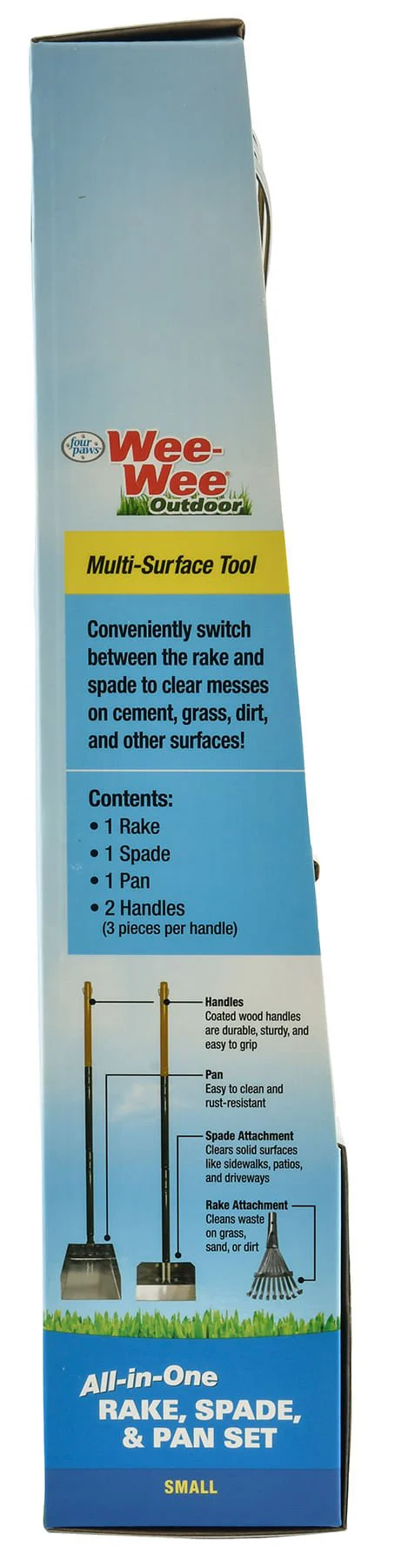 Wee-Wee Outdoor All-in-One Rake, Spade, & Pan Set - Image 7
