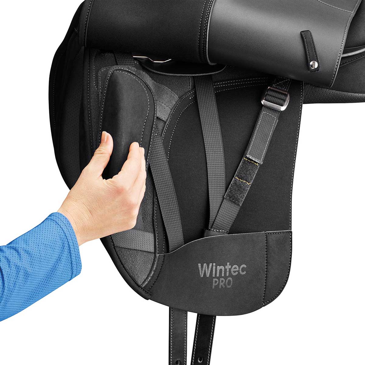 Wintec Pro Dressage Saddle, Black - Image 45