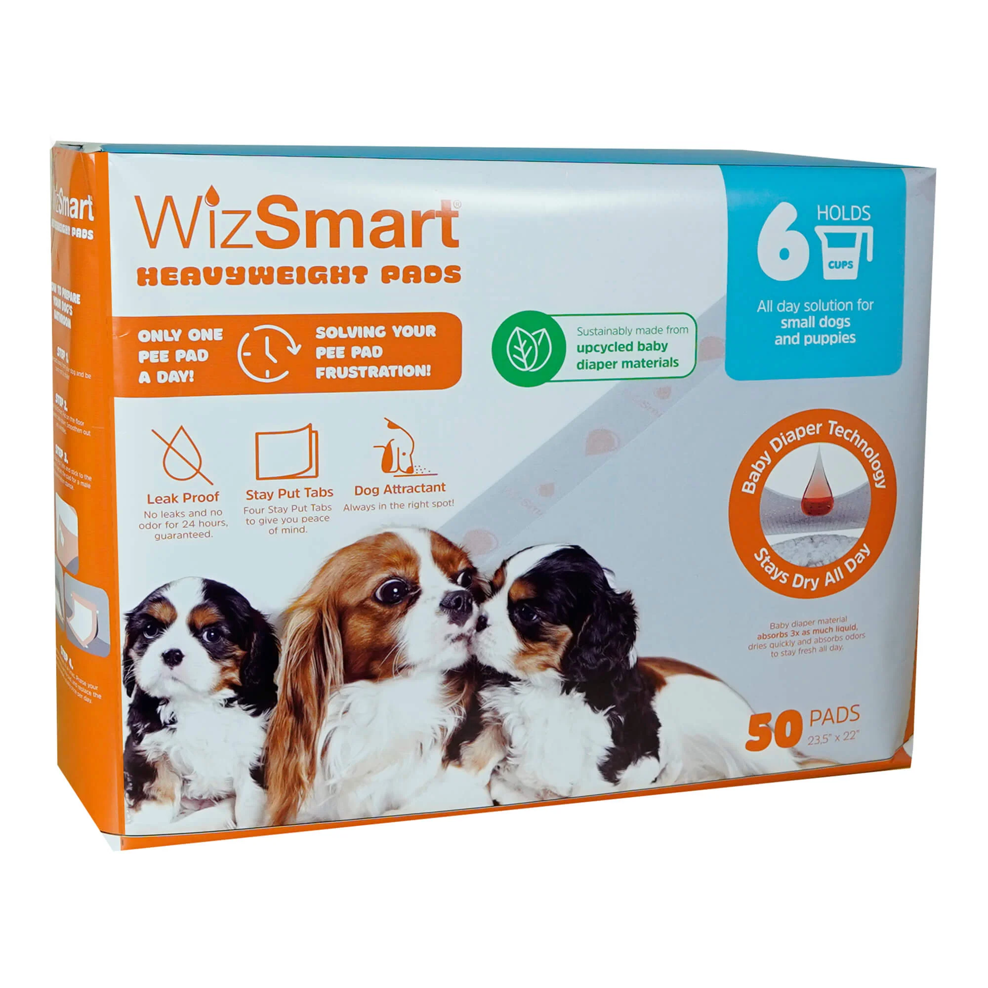 WizSmart Heavyweight Pads for Small Dogs & Puppies - Image 2