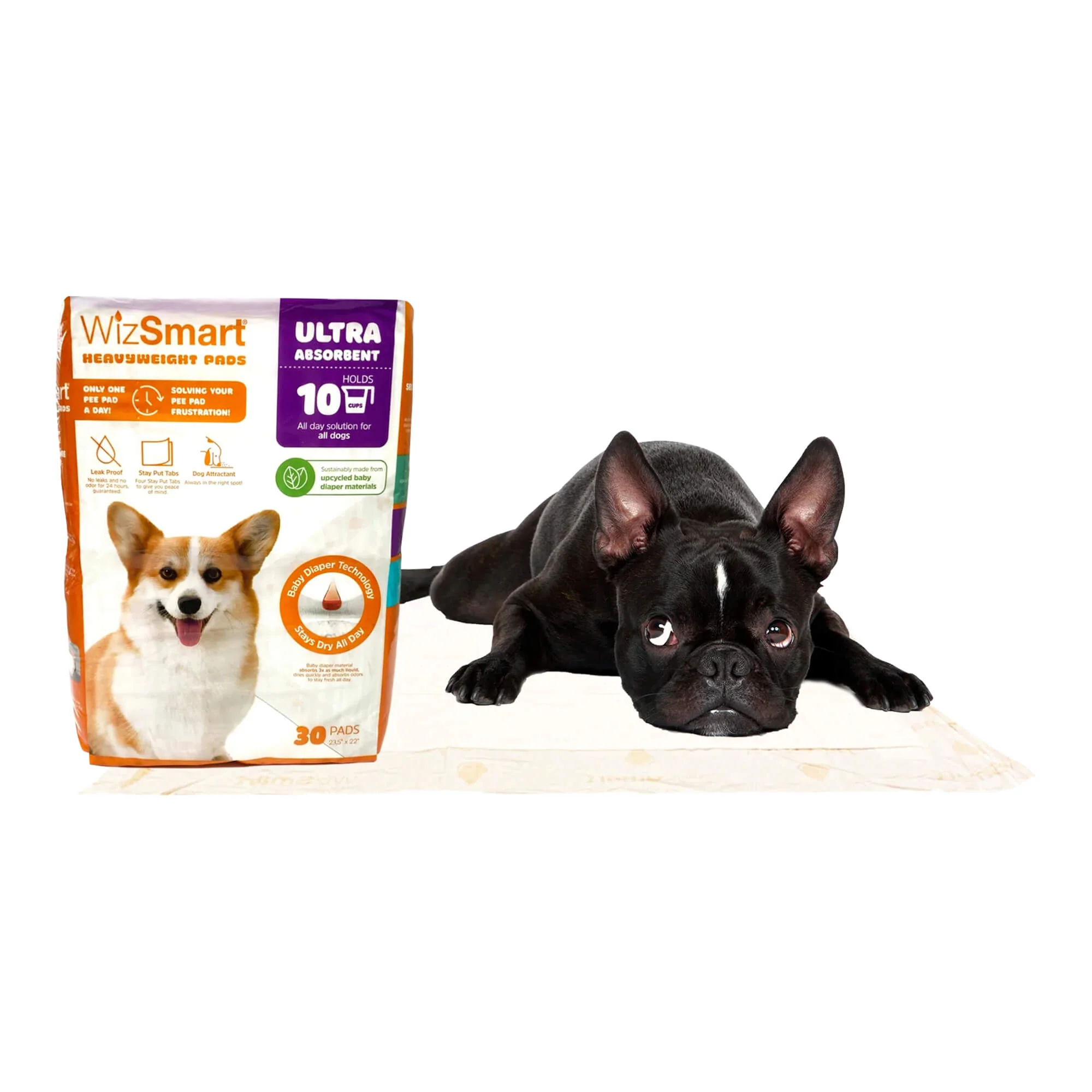 WizSmart Heavyweight Ultra Absorbent Pads for Dogs - Image 3