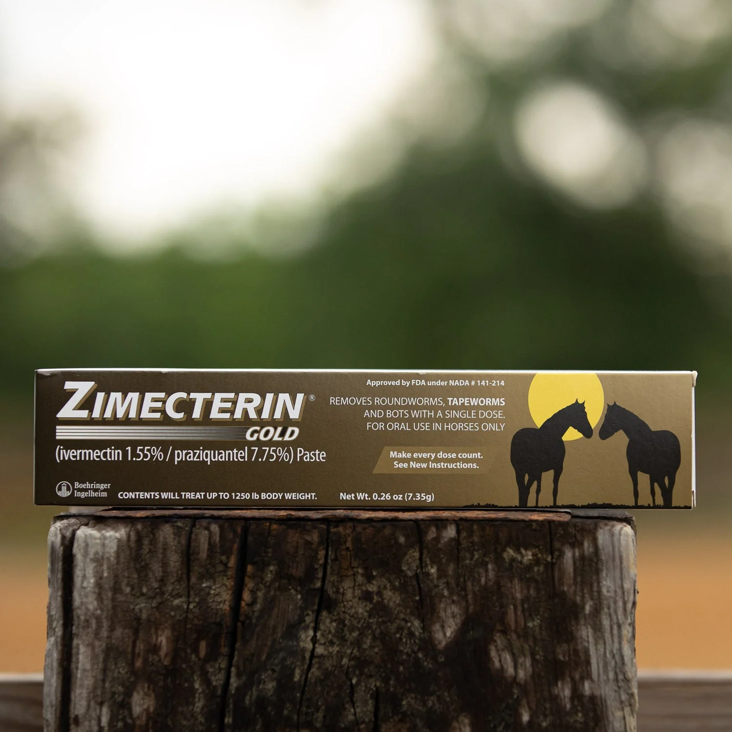 Zimecterin Gold Horse Wormer (Paste), 1-Dose - Image 7