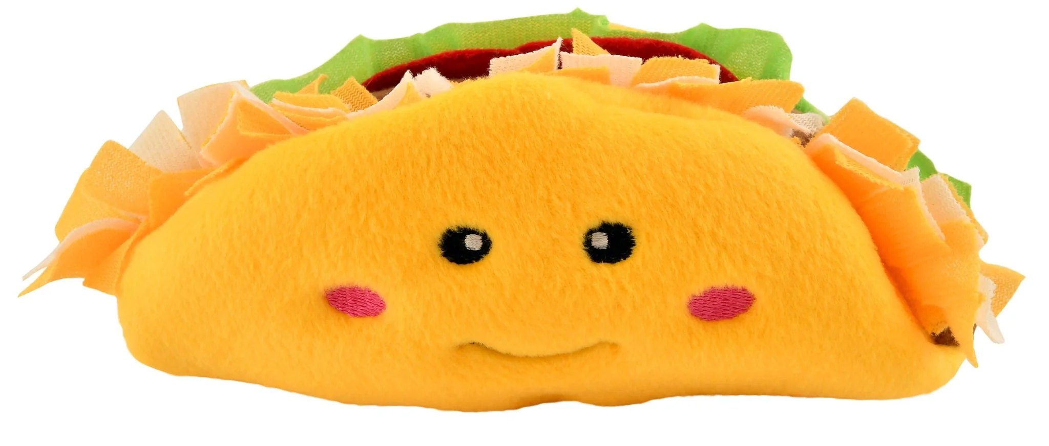 Zippy Paws NomNomz Taco Plush Dog Toy - Image 2